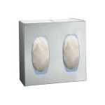 American Specialties, Inc. - 0501-2 Surface Mounted Surgical Glove Dispenser - Two Boxes