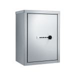 American Specialties, Inc. - 0547 Narcotics Cabinet - Stainless Steel, Combination Lock W/ Dual Doors