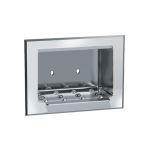 American Specialties, Inc. - 0400 Soap Dish - Recessed - Dry Wall - Stainless Steel