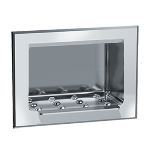 American Specialties, Inc. - 0401 Soap Dish - Recessed - Wet Wall - Stainless Steel