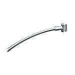 American Specialties, Inc. - 1201 Shower Curtain Rod, Curved W/ Mounting Brackets, 1” DIA - Various Lengths