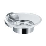 American Specialties, Inc. - 7313 Surface Mounted Soap Dish with Glass Holder