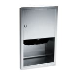 American Specialties, Inc. - 045210A-6 Automatic Roll Paper Towel Dispenser, Battery Operated - Semi Recessed