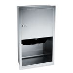 American Specialties, Inc. - 045210AC Automatic Roll Paper Towel Dispenser, 110-240V / AC - Recessed