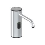 American Specialties, Inc. - 0334-B Automatic Liquid Soap and Gel Hand Sanitizer Dispenser - Vanity Mounted - Bright Finish