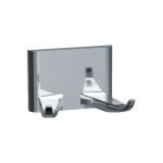 American Specialties, Inc. - 0745-Z Robe Hook (Double) - Surface Mounted, Chrome Plated Zamak