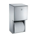 American Specialties, Inc. - 20030 Roval™ Twin Hide-A-Roll Toilet Tissue Dispenser - Surface Mounted