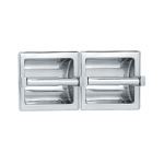 American Specialties, Inc. - 74022-B Toilet Tissue Holder (Double) - Recessed, Bright