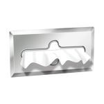 American Specialties, Inc. - 0259-B Facial Tissue Dispenser, Bright Polished - Recessed