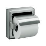 American Specialties, Inc. - 7402-HSSM Toilet Tissue Holder with Hood (Single) - Surface Mounted, Satin