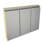 CENTRIA - Architectural Insulated Metal Wall Panels - FWGX - Vertical Profile