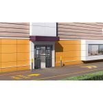 ASSA ABLOY Entrance Systems - ASSA ABLOY SL500 EXR-SL Hurricane Resistant Express Slide Door