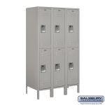 Salsbury Industries - 12" Wide Standard Metal Lockers - Model # 62358GY-U
