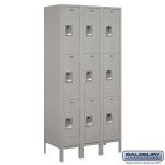 Salsbury Industries - 12" Wide Standard Metal Lockers - Model # 63368GY-U