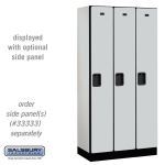 Salsbury Industries - 12" Wide Designer Wood Lockers - Model # 31368GRY