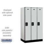 Salsbury Industries - 12" Wide Designer Wood Lockers - Model # 31351GRY