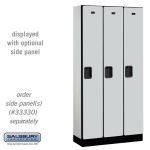 Salsbury Industries - 12" Wide Designer Wood Lockers - Model # 31365GRY