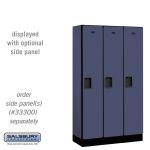 Salsbury Industries - 12" Wide Designer Wood Lockers - Model # 31355BLU