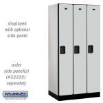 Salsbury Industries - 12" Wide Designer Wood Lockers - Model # 31361GRY