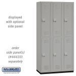 Salsbury Industries - 12" Wide Double Tier Heavy Duty Plastic Lockers - Model # 42368BLU