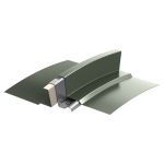 Berridge Metal Roof and Wall Panels - Curved or Tapered Zee-Lock Panel Standing Seam System