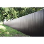 Berridge Metal Roof and Wall Panels - Architectural Privacy Fence