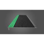 American Safety Tread Co. - Safety-Glow Photoluminescent Ribbed Abrasive Stair Treads & Nosings