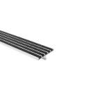 American Safety Tread Co. - Type 1511 Ribbed Abrasive Stair Nosing - Concrete or Wood Stairs