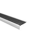 American Safety Tread Co. - Type TP-4503 Ribbed Abrasive Stair Nosing - Recessed for 1/8" Tile