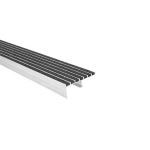 American Safety Tread Co. - Type 8711 Ribbed Abrasive Stair Nosing - Sloped Riser Steel Pan Stairs