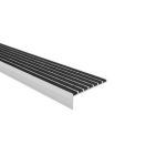 American Safety Tread Co. - Type 4701 Ribbed Abrasive Stair Nosing - Steel Pan Stairs