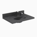 Sloan® - ELC-41000 SloanStone® 1-Station Wall-Mounted Counter Top Sink