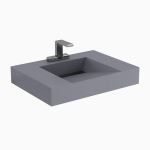Sloan® - DSWD-81000 Designer Series™ 1-Station Wall-Mounted Weir Deck Sink