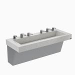 Sloan® - AER-DEC® 2-Station Wall-Mounted Sink - AD-82000 Clark Street®