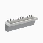 Sloan® - AER-DEC® 3-Station Wall-Mounted Sink - AD-83000 Rush Street®