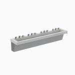 Sloan® - AER-DEC® 4-Station Wall-Mounted Sink - AD-84000 Clark Street®