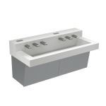 Sloan® - FLITE-DEC® 2-Station Wall-Mounted Sink - FD-82000