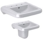 Sloan® - Vitreous China Wall-Mounted Lavatory - SS-3865