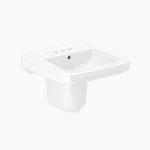 Sloan® - Vitreous China Wall-Mounted Ledgeback Lavatory - SS-3065