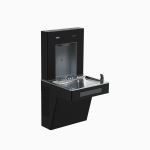Sloan® - DropSpot™ On-wall Bottle Filler with Single-level Cooler - DRS110-FIL-REF-BLK