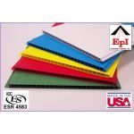 Extrutech Plastics, Inc. - P1300 12" inch, Flat, Interlocking Wall and Ceiling Liner Panel