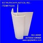 Extrutech Plastics, Inc. - P0290 Bullnose Outside Corner Trim