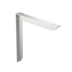 Rakks Architectural Shelving and Hardware - Surface Mount EH Counter Support Bracket with Rounded Ends