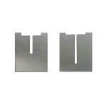 Rakks Architectural Shelving and Hardware - Inside Wall Counter Support Face Plate