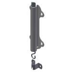 Crown Industrial - Top Pivot Door Assembly, Heavy Duty 11/16" Dia Pin-US26D