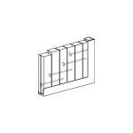 Crown Industrial - #948 Super-Steel Frame Wood Panel Custom Doors