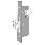 Crown Industrial - Sliding Door Deadbolt Lock 1-1/2" backset