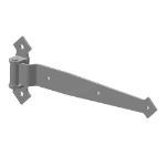 Crown Industrial - 9035 Decorative Full Surface Jamb Strap Hinge