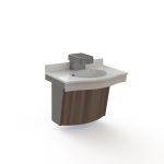 Intersan by AquaDesign Manufacturing - Lavatory Systems - Solidwave Original Single