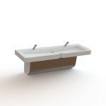 Intersan by AquaDesign Manufacturing - Lavatory Systems - Streamlav Legacy Double B